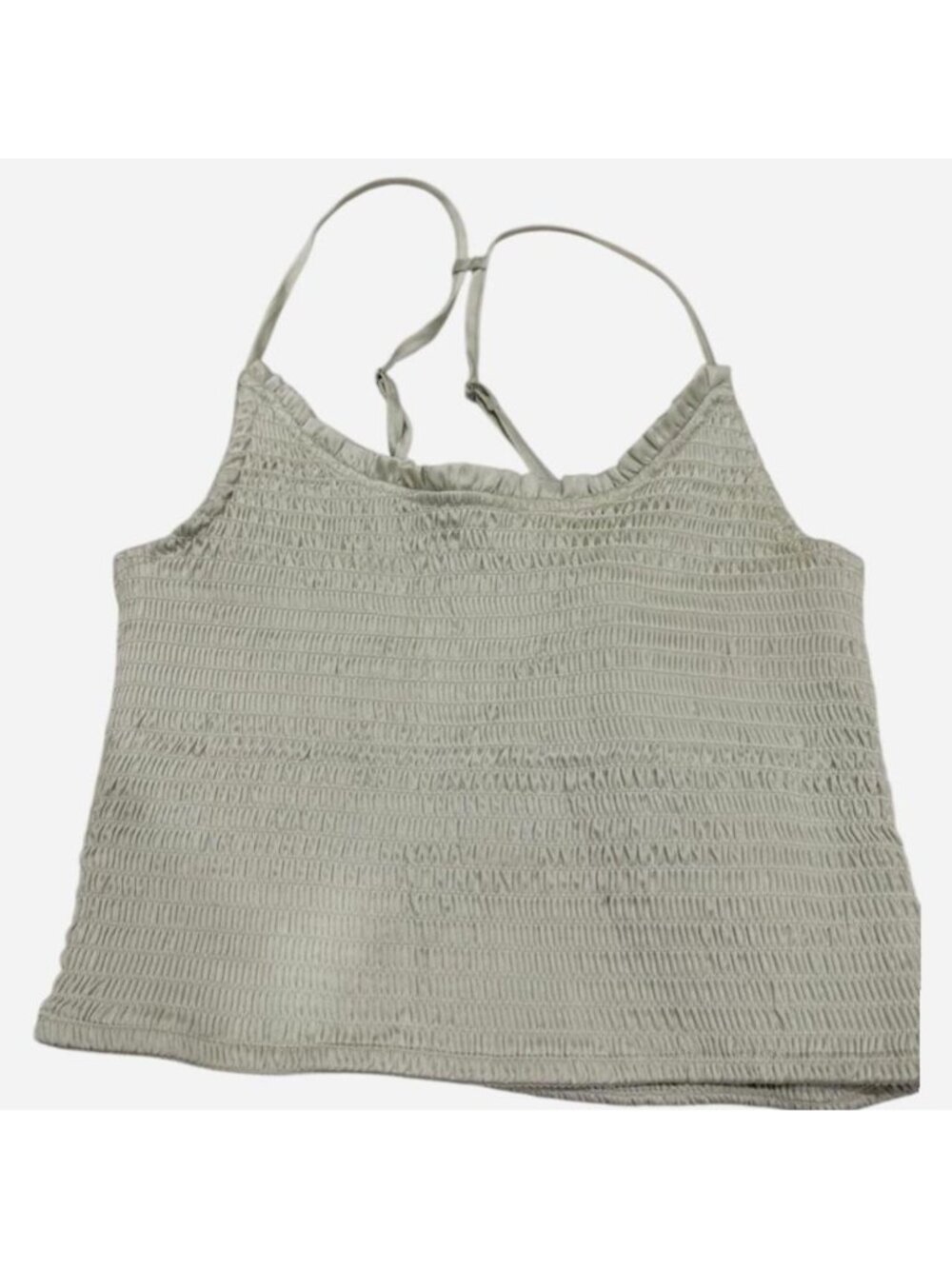 Free people light green cropped tank size XS...